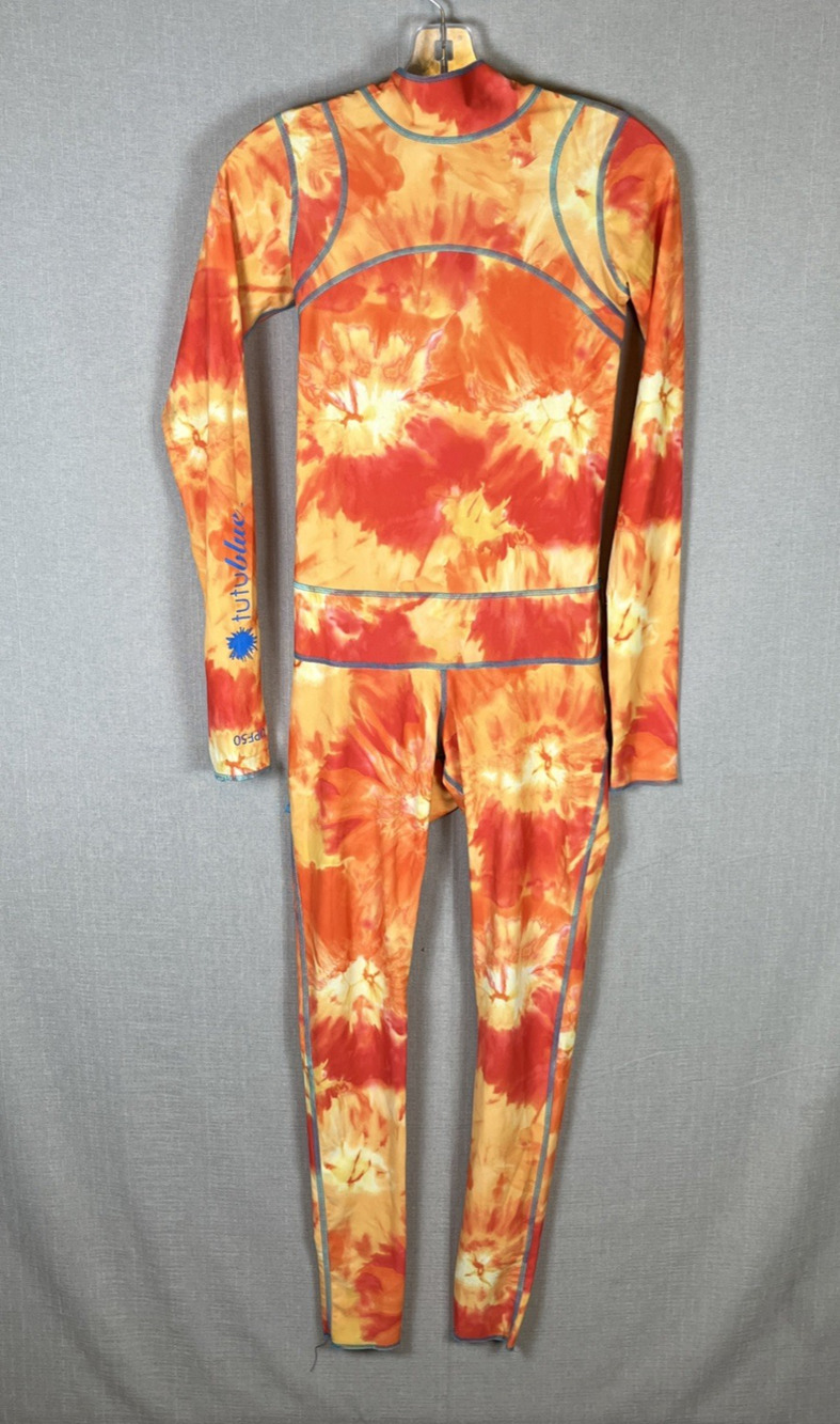 TutuBlue Size XS Classic UPF 50+ Sun protective Full Body Long Swimsuit Tie Dye